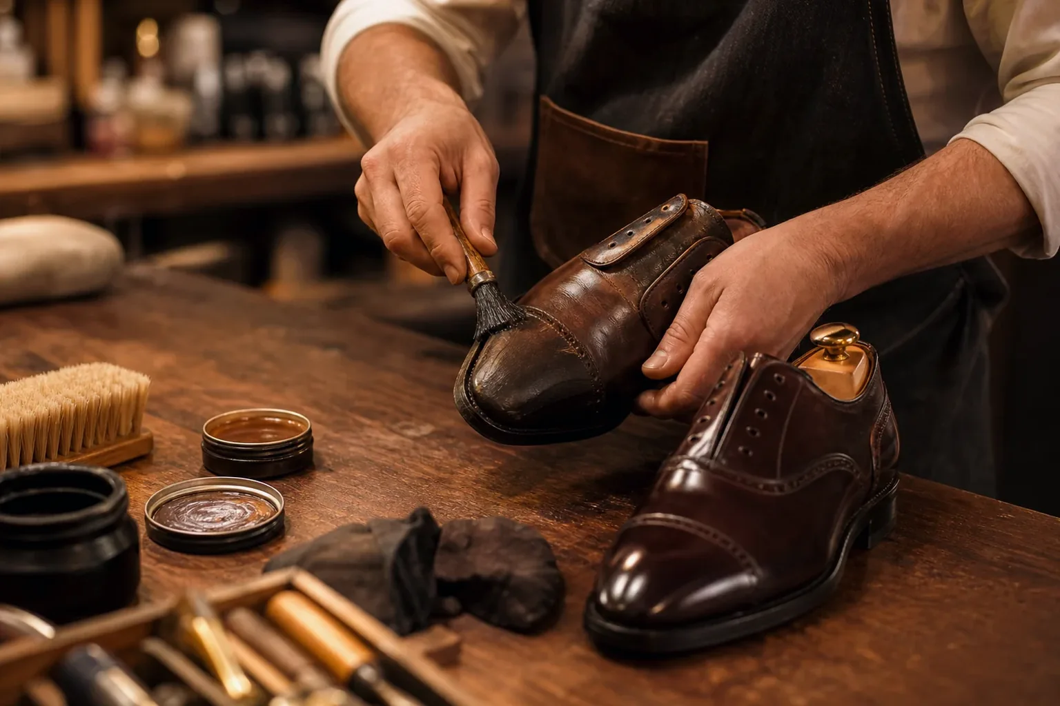 Reforma de sapatos sociais em Arapiraca
